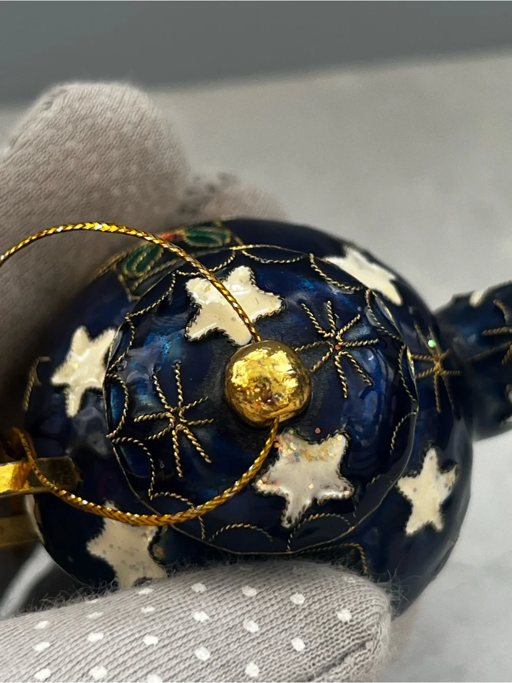Snowman Teapot Christmas Tree Ornament